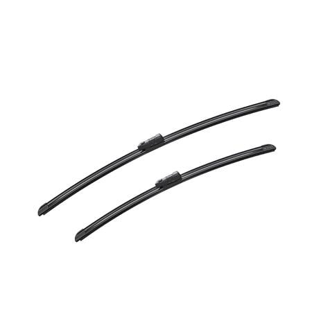 BOSCH A298S Aerotwin Flat Wiper Blade Front Set (600 / 500mm   Slim Top Arm Connection) for Audi A5 Sportback, 2009 2016