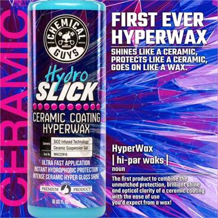 Chemical Guys HydroSlick Ceramic Coating HyperWax (16oz)