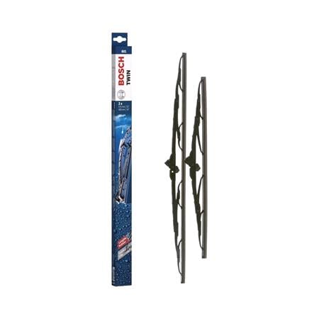 BOSCH 601D Superplus Wiper Blade Front Set (575 / 400mm   Hook Type Arm Connection) for Mazda PREMACY, 1999 2005