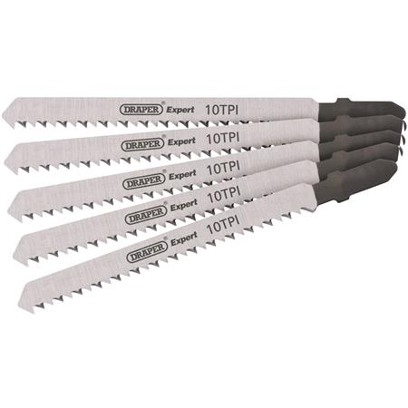 Draper Expert 81716 DT101B Jigsaw Blade Set, 100mm (5 Piece)
