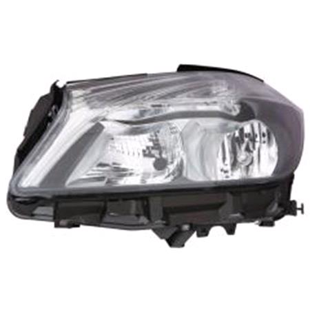 Left Headlamp (Takes H7 / H15 Bulbs, Supplied With Motor) for Mercedes A CLASS 2012 on