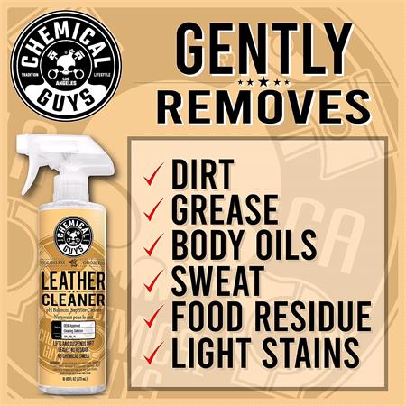 Chemical Guys Odourless Leather Super Cleaner (16oz)