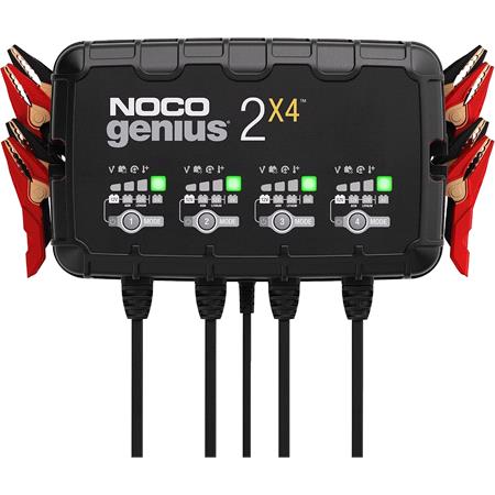 NOCO GENIUS2X4 8A 4 Bank Battery Charger