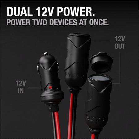 NOCO 12V Plug 2 Way Splitter