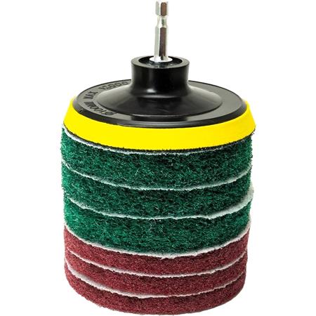 Drill Brush & Scrub Set   10 Piece Set