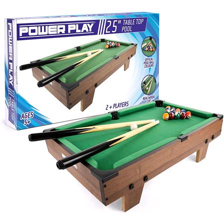 Table Top Pool Set   25 Inch