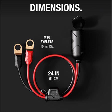 NOCO 12V Plug Socket with Eyelets