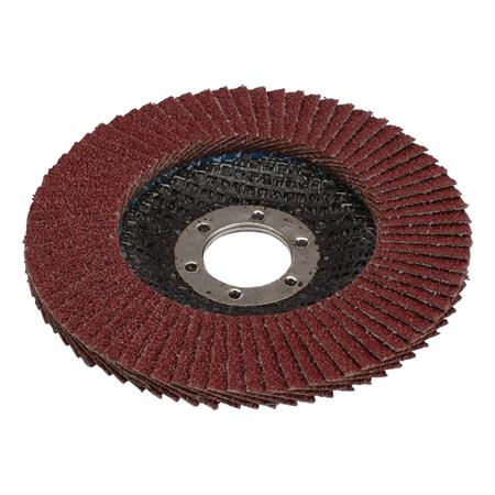 Draper 82360 Aluminium Oxide Flap Disc, 115 x 22.23mm, 60 Grit