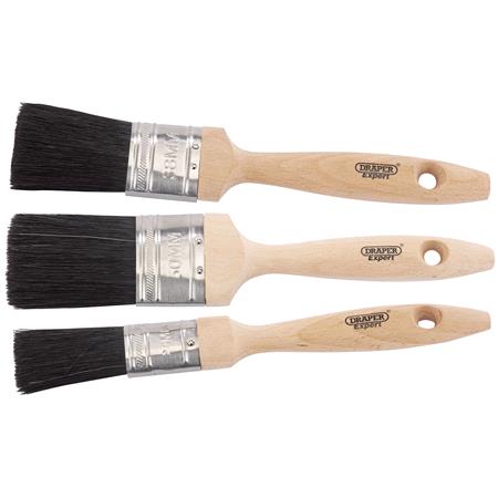 **Discontinued** Draper Expert 82514 Heritage Range 3 Piece Professional Paint Brush Set