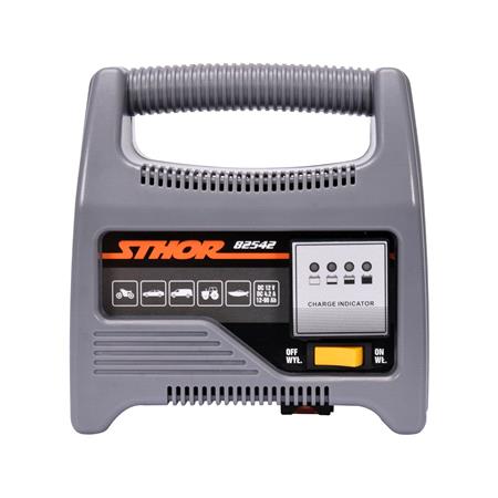 BATTERY CHARGER 12V 6A 90AH LED