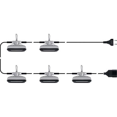STRING LIGHT SET 5X600LM, 15,4M