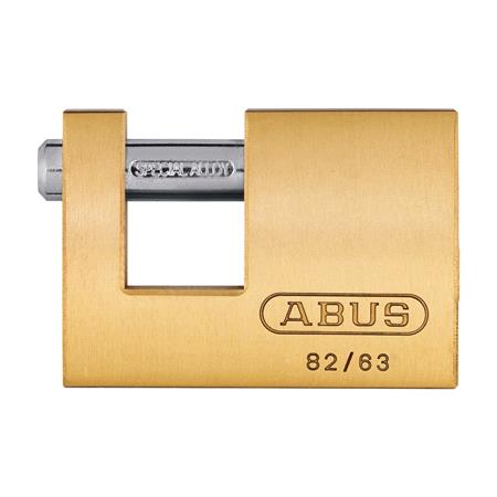 ABUS Commercial Brass Shutter Lock   63mm