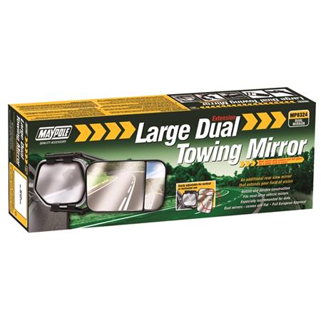 Maypole Towing Extension Mirror   Dual Glass