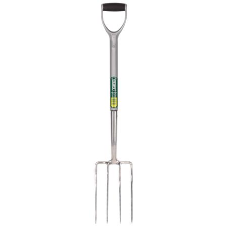 Draper 83755 Stainless Steel Garden Fork With Soft Grip Handle