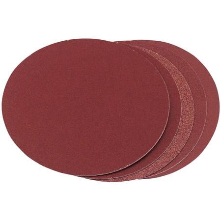 Draper 83862 Five 80 Grit Aluminium Oxide Sanding Discs (150mm)