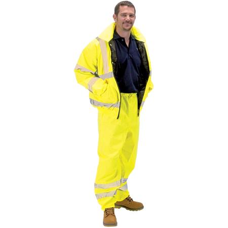 Draper 84731 High Visibility Over Trousers   Size XL