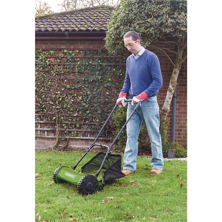 Draper Hand Push Lawn Mower, 380mm   84749 