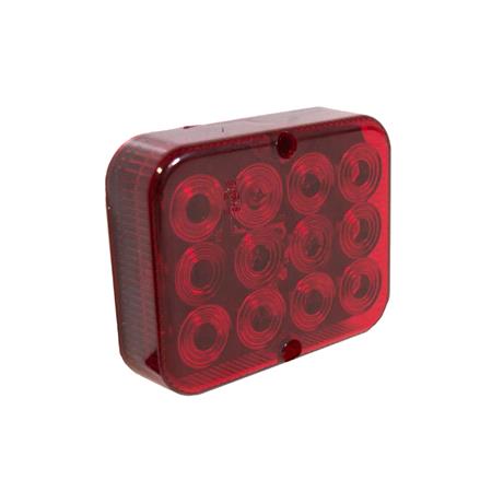 LAMP   10 30V VARIVOLT RED LED FOG & 500mm CABLE DP
