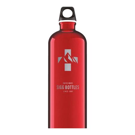SIGG Mountain Aluminium Water Bottle   Red   1L