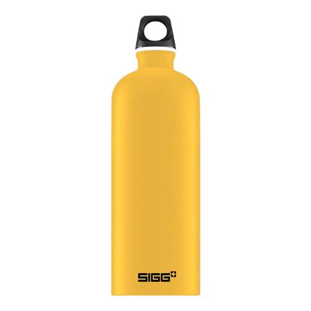 SIGG Traveller Aluminium Water Bottle   Mustard Touch   1L