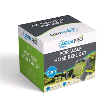 MOY AQUAPRO Portable Hose Reel Set   20m