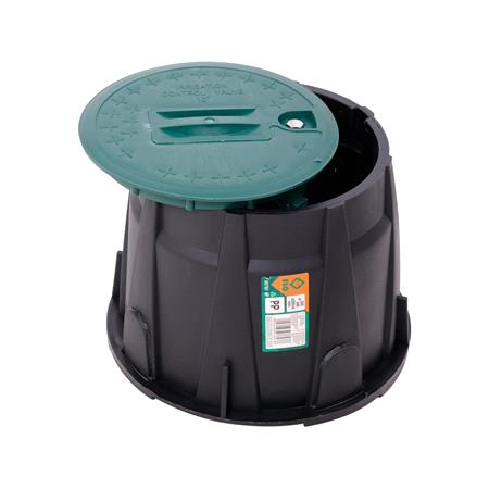 10" IRRIGATION VALVE BOX,ROUND
