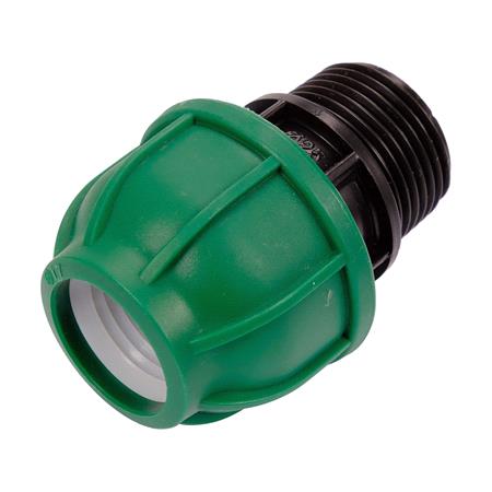 MALE ADAPTOR PP 25MM X 1"