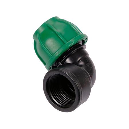 FEMALE ELBOW PP 90° 25MM X 1''