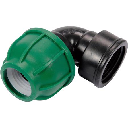 FEMALE ELBOW PP 90° 25MM X 1''