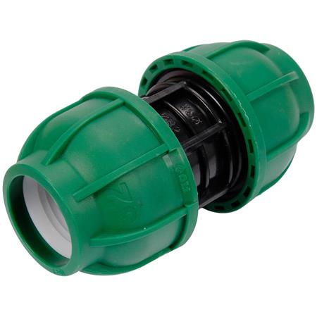 PIPE CONNECTOR PP 32MM x 32MM