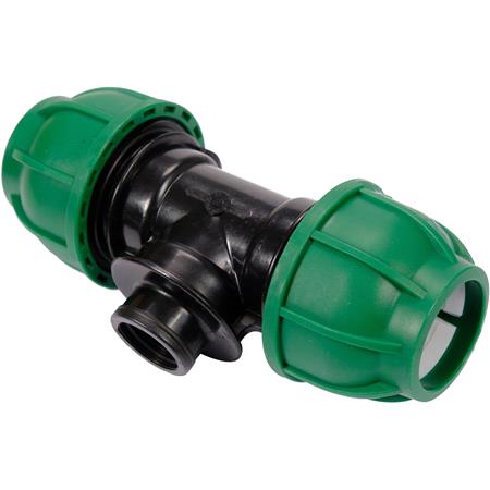 PIPE CONNECTOR PP GW 32MM x 1/2" x 32MM