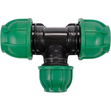 REDUCING TEE PP 32MM x 25MM x 32MM