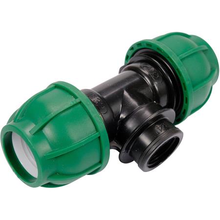 PIPE CONNECTOR PP GW 32MM x 3/4" x 32MM