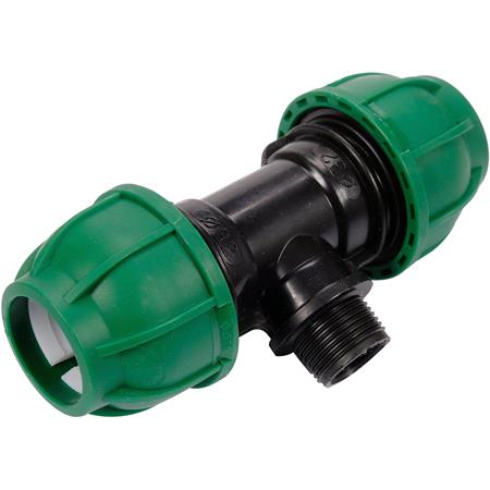 PIPE CONNECTOR PP GZ 32MM x 3/4" x 32MM