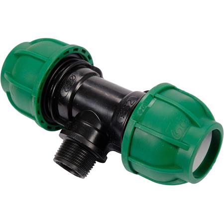 PIPE CONNECTOR PP GZ 32MM x 3/4" x 32MM