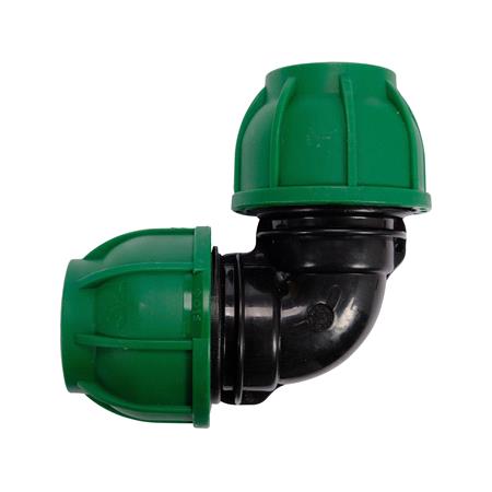 PIPE CONNECTOR PP 90° 32MM x 32MM