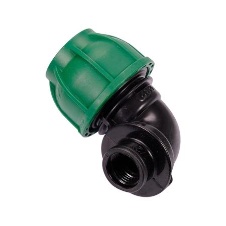 PIPE CONNECTOR PP 90° GW 32MM x 1/2"