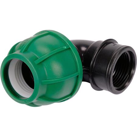 PIPE CONNECTOR PP 90° GW 32MM x 1"