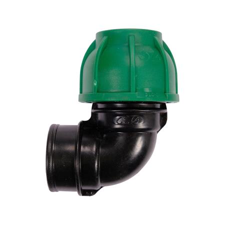 PIPE CONNECTOR PP 90° GW 32MM x 1"