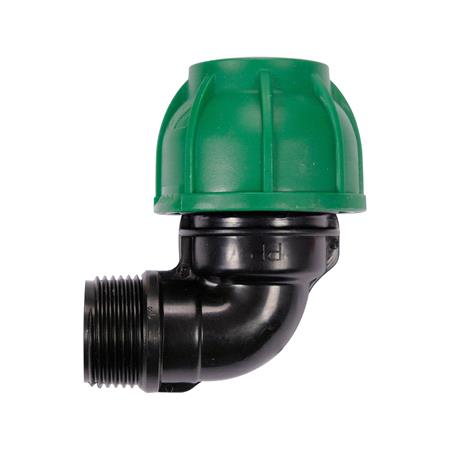 PIPE CONNECTOR PP 90° GZ 32MM x 1"