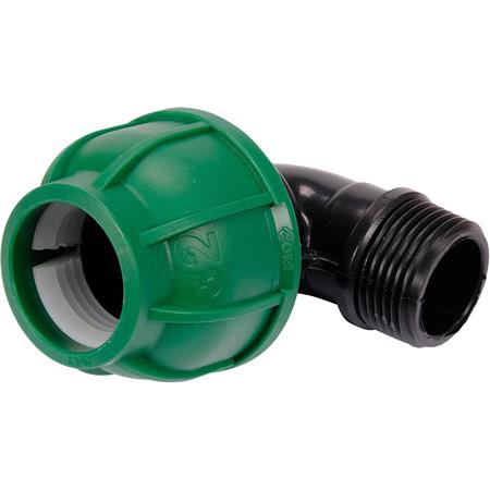 PIPE CONNECTOR PP 90° GZ 32MM x 1"