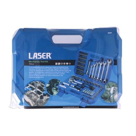 LASER Mechanics Tool Kit   104pc 