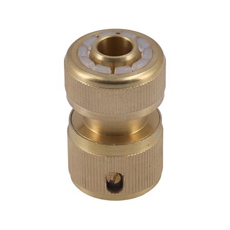 BRASS HOSE CONNECTOR  STOP 1/2"
