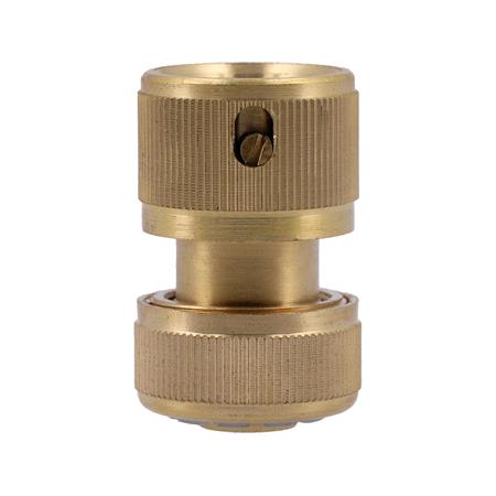 BRASS HOSE CONNECTOR  STOP 1/2"