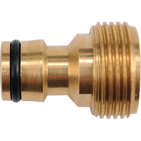 BRASS MALE CONNECTOR 3/4"