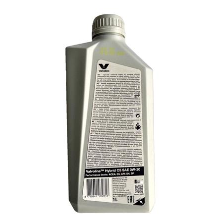 Valvoline Hybrid C5 0W 20 Engine Oil   1 Litre