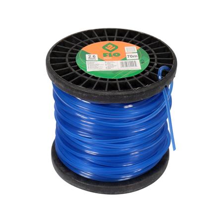 GRASS TRIMMER LINE 2.6MMx70M /SQUARE/