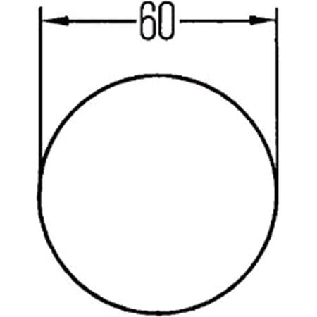 HELLA Rear Reflector