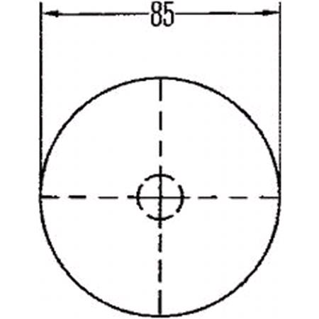 HELLA Rear Reflector