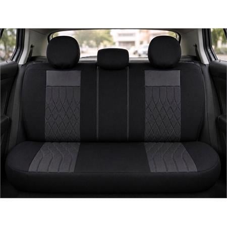 BARCELONA Style Seat Covers (Black) For Citroen C ZERO 2010 Onwards